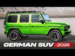10 All-New German SUVs Securing Bright Future for 2026 (Model Walkaround with Prices)