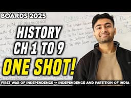 ICSE 10th: History MAHA MARATHON 🔥 - Ch 1 to 9 OneShot!