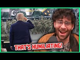 Trump's Birthday Parade Was An Embarrassing DISASTER | Hasanabi Reacts