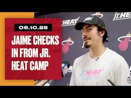 Jaime Jaquez Jr. Speaks At Jr. HEAT Camp | June 10, 2025