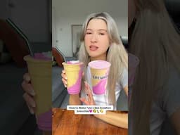 Recreating Tyla's $22 Erewhon Smoothie 🥭🩷 #erewhon #tyla #smoothie