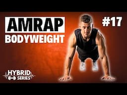 20 Min High Intensity Bodyweight Workout | AMRAP | Follow Along