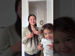 we got through another morning 🫶🏽 #family #newparents #vlog #2under2 #shorts