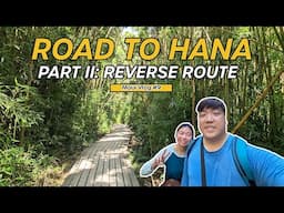 Hawaii's BEST Waterfall Hike in Maui | Bamboo Forest | Hamoa Beach | Reverse Road to Hana Back Trip