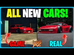 All New DLC Cars & Their Real Life Versions! GTA Online Money Fronts DLC