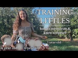 How To Realistically Disciple Your Little Children