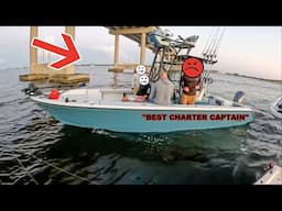 Charter Captain Arrested After Jumping On Kids Boat And Threatening Him!