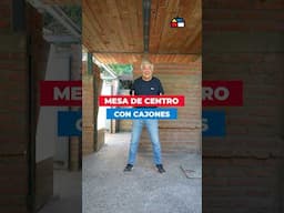 ¡Arma una mesa de centro increíble!