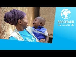 Soccer Aid for Unicef | Daniel Mays hears first-hand experiences of children living in conflict.