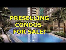 PRE-SELLING CONDOS FOR SALE!  BALCONIES!  STUDIO 1, 2 AND 3 BEDROOM