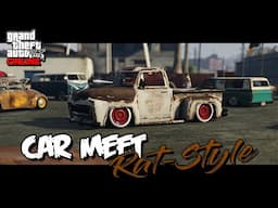 GTA 5 Online - CAR MEET "RAT-STYLE" | PS5 Rockstar Editor