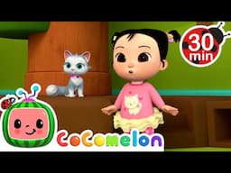 Cece and Her Little Cat | Cocomelon and Little Angel Nursery Rhymes