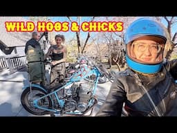 Chopper Adventure in SoCal & Bump Starting a Panhead Down a Mountain