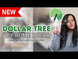 Stunning Dollar Tree DIY Home Decor For Valentine's Day And Beyond!
