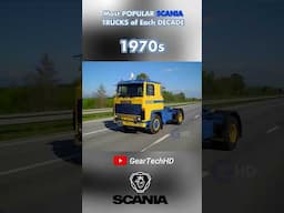 Scania Trucks Evolution (1940-2025)
