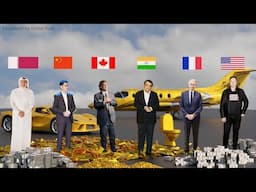 Richest Person by Country | Wealthiest People Worldwide in 3D