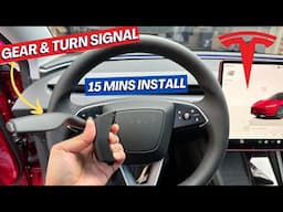 Tesla Model 3 Highland S3XY Gear Stalks: Ultimate Install Guide & Game-Changing Upgrade!