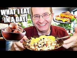 What My Husband REALLY Eats In A Day Off Camera!
