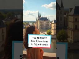 Top 10 MUST SEE attractions in Dijon France #shorts #dijon #france
