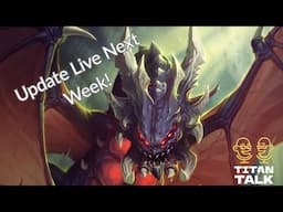 Titan Talk April 18th // Update Live Next Week!