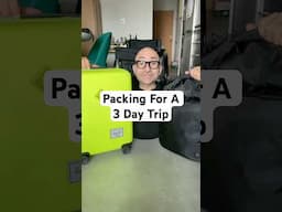 Packing For A 3 Day Trip #packing #travel #disability