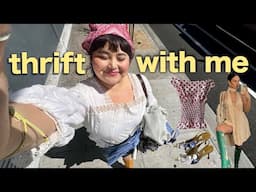 thrift with me for 2025 spring fashion trends!