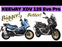 2025 new Keeway XDV 125 Evo Pro