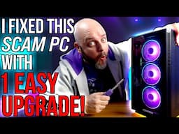 🔴I Fixed the Worst Pre-Built Gaming PC (Novatech Phantom) With ONE SIMPLE UPGRADE! Let's Test It!