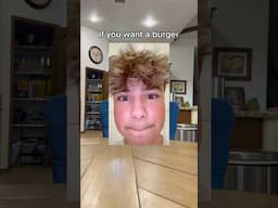 job interview with if you want a burger TikTok guy