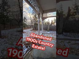 #Abandoned 1900s Country Estate! #foryou #reels #viralvideo