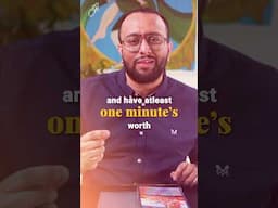 THIS Could Be Enough | Om Dhumatkar #shorts