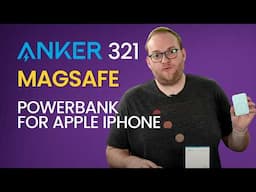 Anker 321 Portable Power Bank Review: Budget Apple MagSafe Charging!