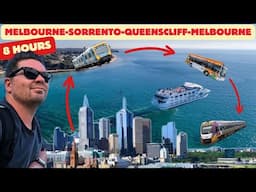 Melbourne to Melbourne! 2 Trains, a Ferry, and a terrible bus ride.