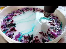 Creating Beautiful Real Flower Resin Art At Home Is Easy