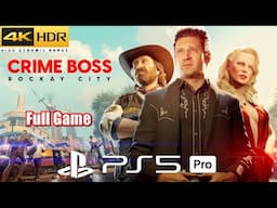 Crime Boss Rockay City  | Full Game QuickJoin PS5 Pro Gameplay 4K HDR