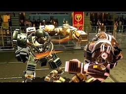 REAL STEEL WRB - BIO WAR vs AMBUSH &  TACKLE, BLUE BOT
