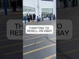 Thrifting and reselling on eBay!