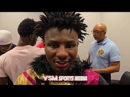Dennis Thompson Jr reacts to Explosive 3rd Round TKO win on Dazn