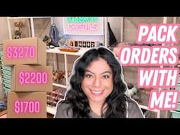 Pack Crystal Orders with me! 🔮 SV082 | Over $7,000 in orders!