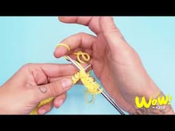 🧶 Cómo Tejer el Punto de Arroz a Dos Agujas | Tutorial paso a paso para principiantes