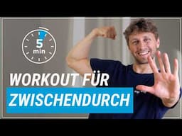5 Minuten Workout für Vielbeschäftigte - Sofort mehr Energie!