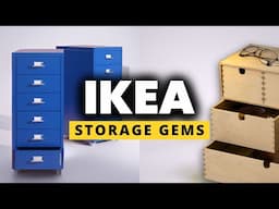 Best IKEA STORAGE GEMS | Ikea Storage Solutions On a Budget