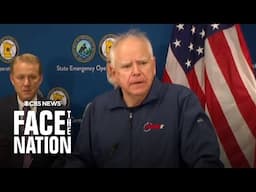 Walz speaks to reporters after arrest in Minnesota lawmaker shootings