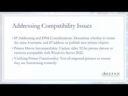 College lecture on Migrating Windows Server Workloads