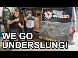 Fit a diesel heater UNDERNEATH your van, the EASY way