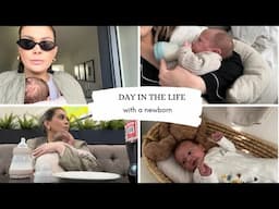 Day in the life with a newborn | Baby number 3