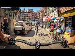 It’s close-calls and chaos in Kathmandu | Mountain Biking Nepal