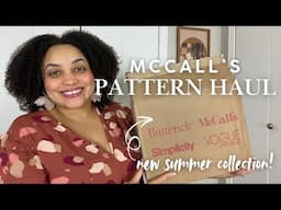 McCall's pattern haul | Summer collection!