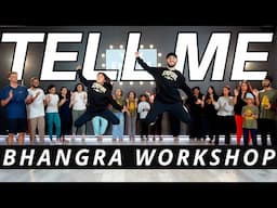 TELL ME BHANGRA WORKSHOP | KARAN AUJLA | ONE REPUBLIC | BHANGRA EMPIRE