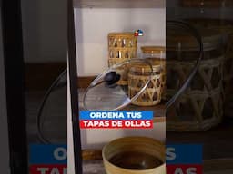 Ordena tus tapas de ollas con esta idea